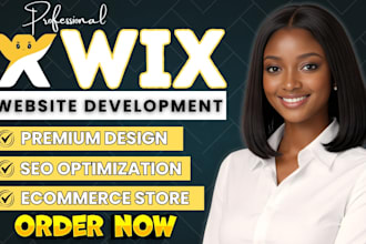create wix website, wix website redesign, wix website design and wix studio
