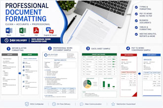 type and format your documents