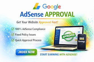 get your website approved by google adsense fast