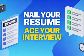 do resume and interview coaching for accounting, finance and consulting