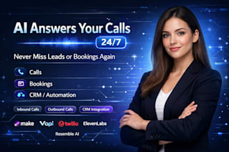 n8n ai calling voice agent n8n ai receptionist vapi retell ai elevenlabs twilio