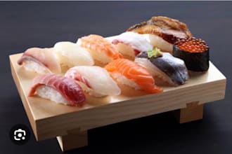 give advice about your sushi menu, and translate into natural english
