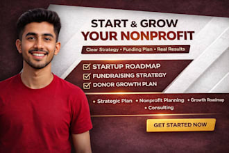 help you start and grow your nonprofit with a strategic and fundraising plan