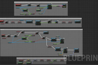 develop gameplay mechanics using unreal engine blueprints
