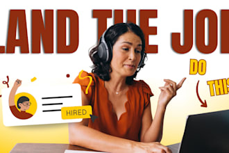 write a professional CV, resume and cover letter