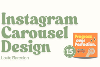 design engaging instagram carousel posts