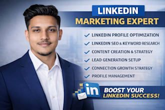 optimize, revamp and rewrite your linkedin profile professionally