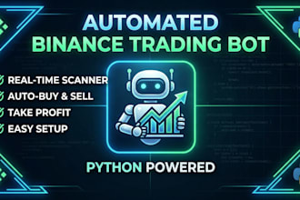program an automated crypto trading bot for binance