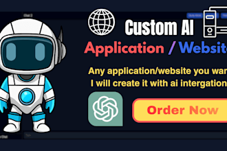 make ai website, apps or tools for you