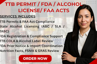 handle ttb permit, ttb application, alcohol import license, tobacco permit, cola