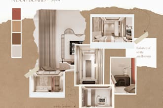 design luxury interior with photorealistic 3d rendering