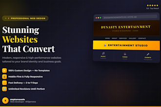 create a stunning professional website for your business and ministry