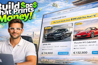 your saas web app ready to launch and make money