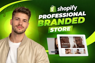 setup profitable shopify website or shopify store design