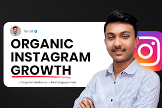 be your instagram organic growth manager and expert