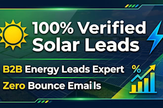 generate solar leads, renewable energy owner leads