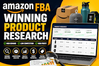amazon fba product research and find winning products