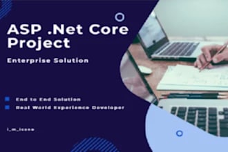 train and develop asp net core app