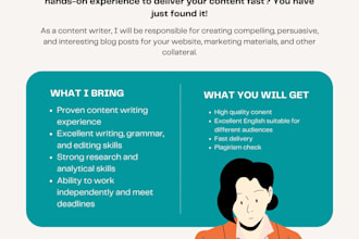 create SEO optimized content