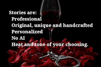 write a personalized erotic story for you