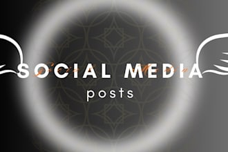 design any social media posts and stories