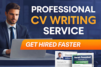write, edit and improve your CV or resume professionally
