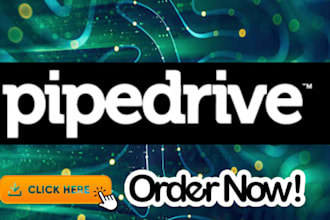 deliver a complete pipedrive CRM system for business growth