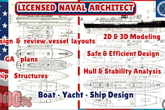 create professional ship drawing, class documentation and marine cad models