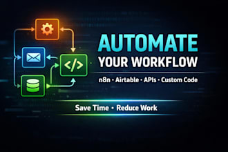 create custom automation workflows n8n airtable apis