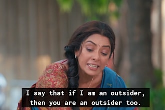 create accurate hindi to english subtitles for your videos