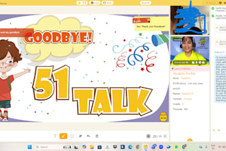provide online lessons and tutoring in english
