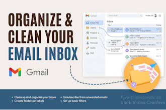 organize and clean your email inbox professionally