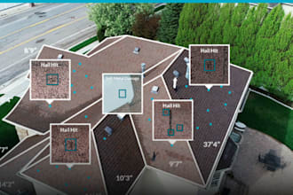 analyze and assess damage in crops ,cars or buildings using ai and  annotation