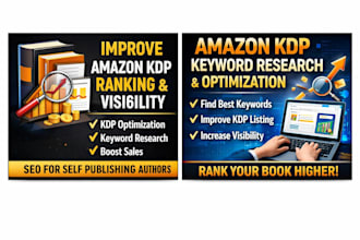 optimize your amazon KDP listing for SEO ranking and visibility