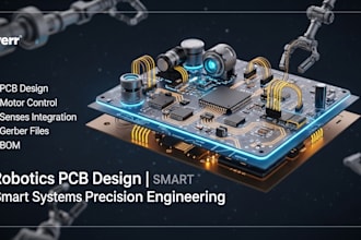 robotics pcb, motor control, embedded system boards, unstable robot, power issue