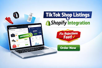 do tik tok shop product listing fix tiktok shop rejection integrate with shopify
