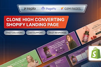 design your shopify landing page from figma to replo, gempage, or pagefly