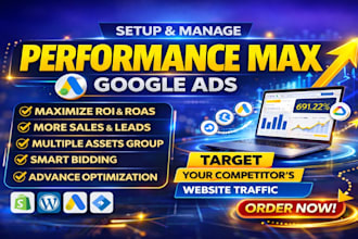 setup and optimize google ads performance max shopping campaigns