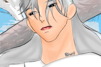 draw an anime character fan art
