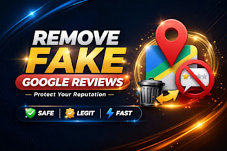 report and remove fake negative harmful google maps business reviews