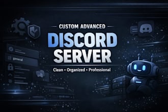 set up a custom advanced discord server