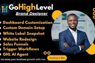 ghl white label go high level domain landing page website workflows ghl expert