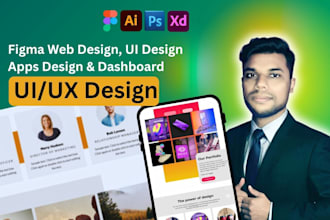 do figma landing page, website ui ux, figma website design