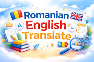 translate english to romanian or romanian to english manually