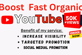 viral promote your youtube video gain views, subs