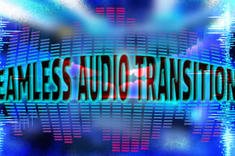 create audio transitions for your dj set or event mix