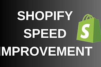 optimize your shopify store speed and improve page load time