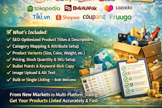 add product on tokopedia fruugo amazon bukalapak bukalapak qoo10 rakuten listing
