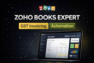 setup zoho books with gst invoicing and automation