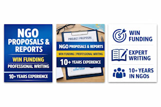 ngo proposals, reports, and concept notes that win funding